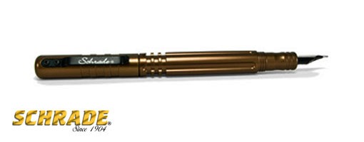 Schrade Tactical Fountain Pen Brown