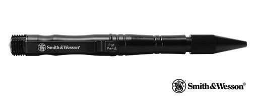 Smith and Weson Survival Tactical Pen Black